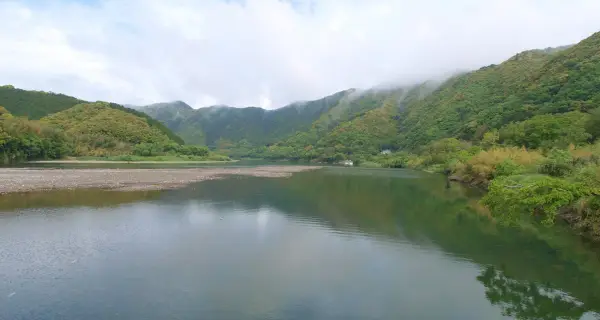 고치 · Shimanto River 실제 풍경